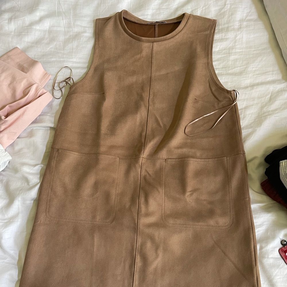 Suede Zara dress